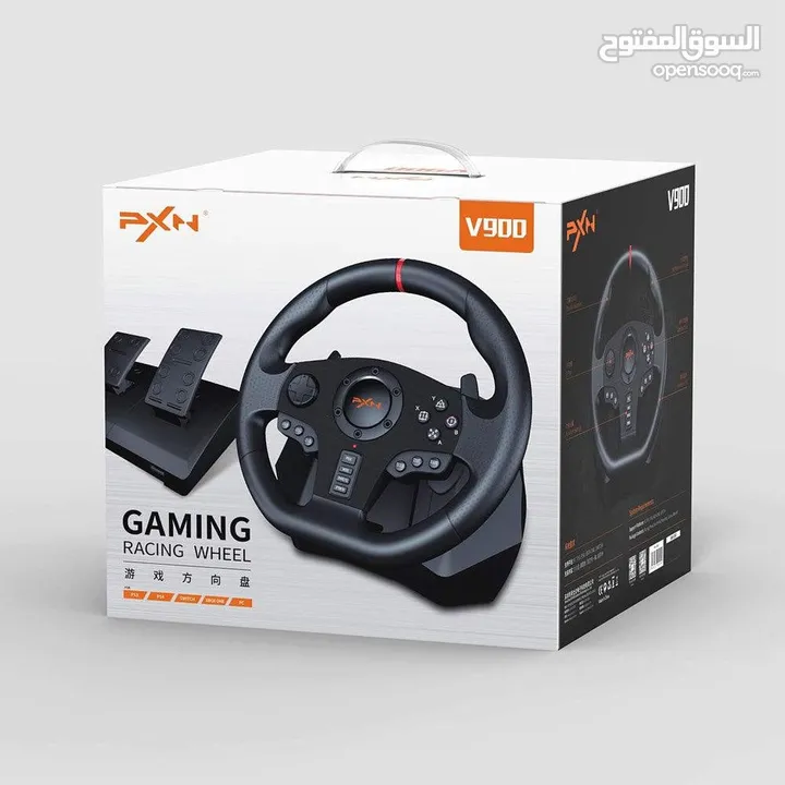 استعد لخوض تجربة قيادة واقعية بلا حدود steering wheel PXN V900