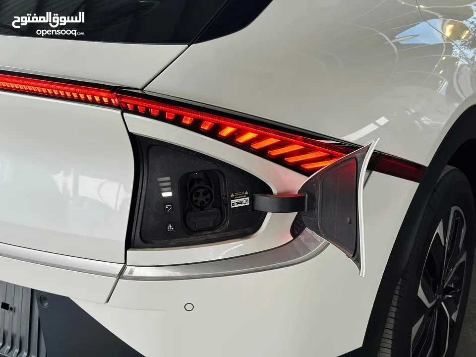 كيا EV6 وارد كوريا 2022 فحص كامل كرت ابيض ممشى 70 الف KM استخدام شخصي