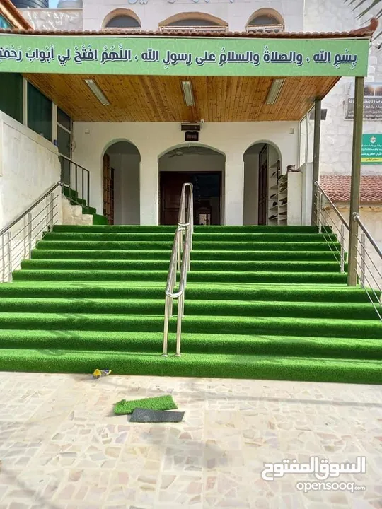 عشب ملاعب / عشب حدائق / عشب مدارس / عشب مزارع / عشب صناعي/ نجيل / تارتان Playground grass