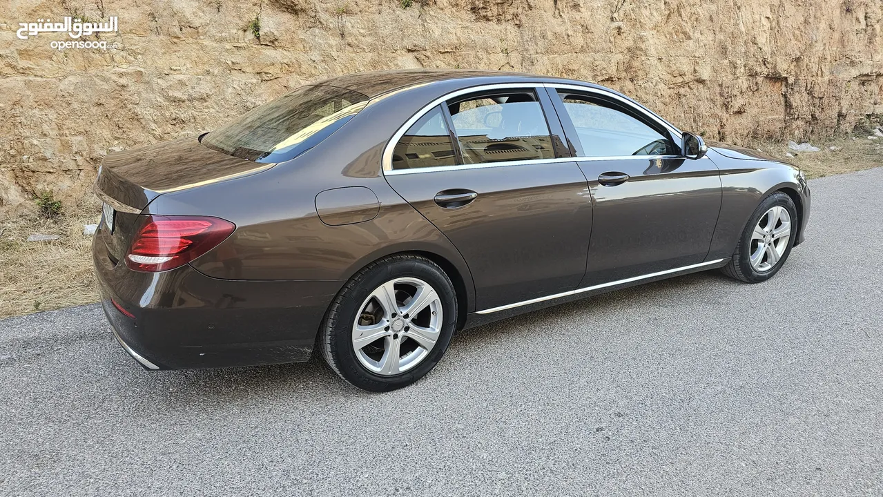 مرسيديس e200 موديل 2016 بحالة ممتازة