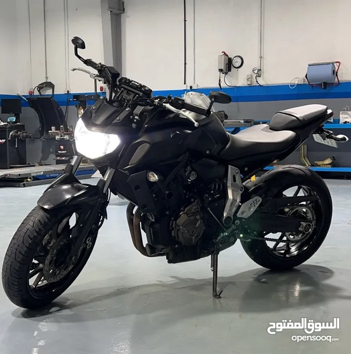 Yamaha MT 07 moderl 2018