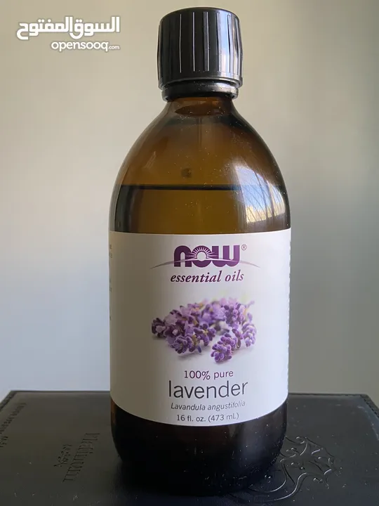 زيت لافندر عطري من شركة ناو - Lavender Essential Oil by Now