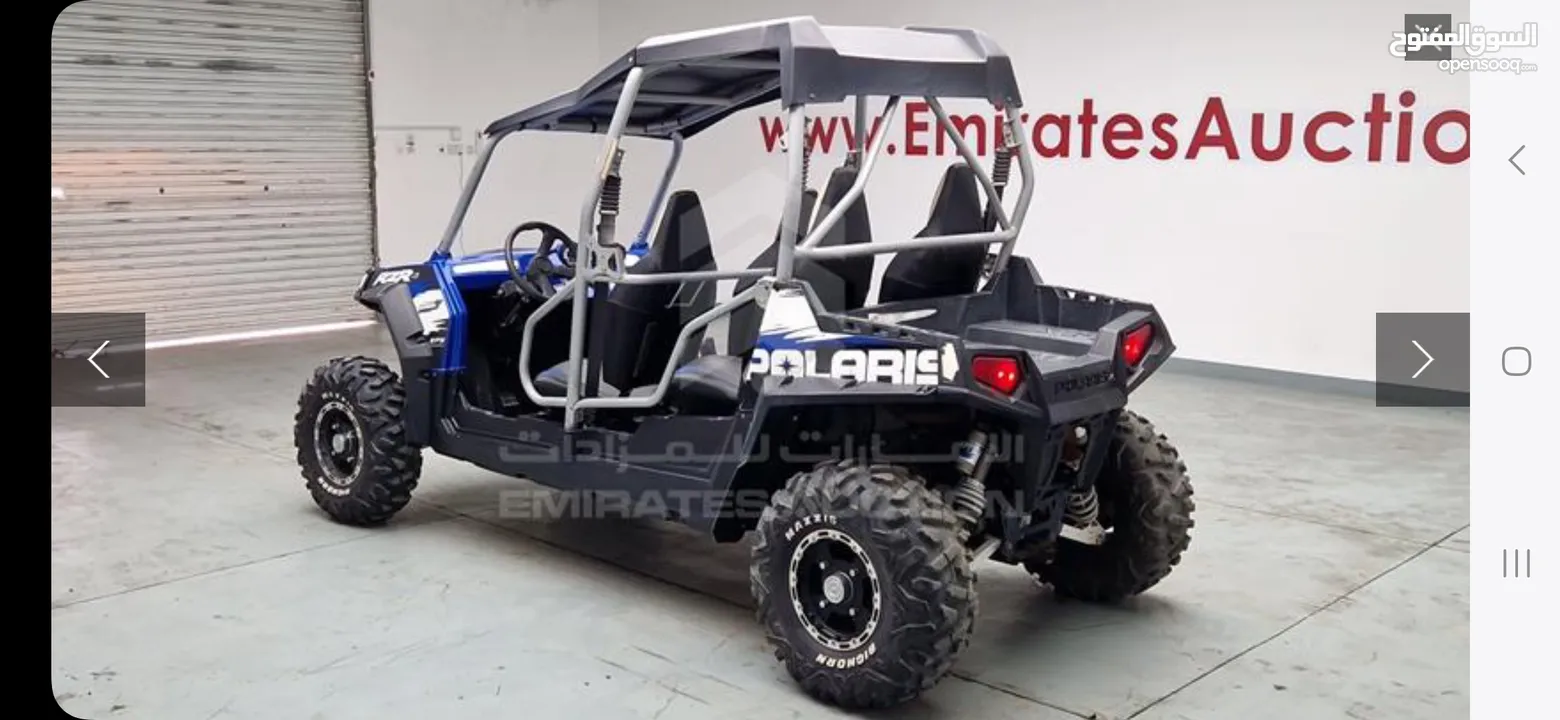 اربع كراسي rzr 800 ريزر