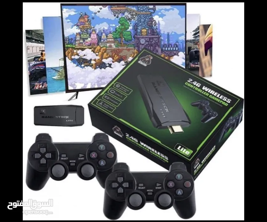 جهاز اتاري بوضوح 4k جهاز hd فلاشة علي اكتر 20000 العبة