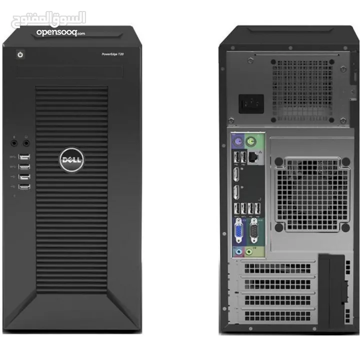 Dell PowerEdge T30 tower Server - 1 x Intel Xeon E3-1225 v5 Quad- 2TB HHD  32GB SSD 512 m.2 NVME
