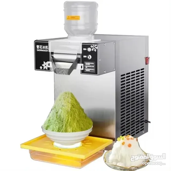 Snowflake ice shaver