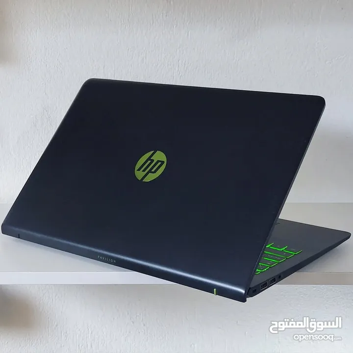 نوع الجهاز اتش بي بافليون  نوع المعالج core i7 HQ  الجيل السابع
