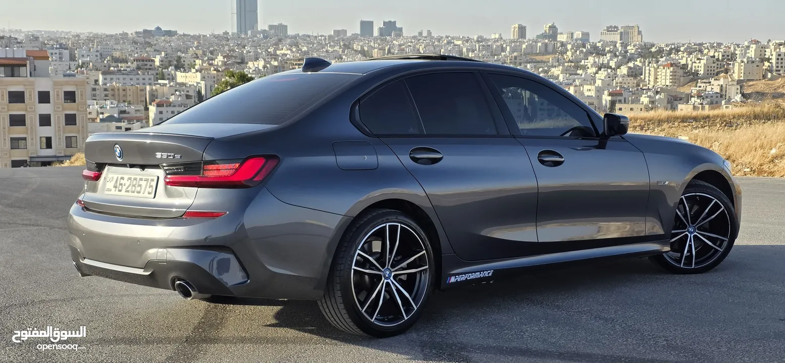 BMW G20 2022  BMW 330e فحص كامل _  فل كامل _ جمرك جديد _ ترخيص سنة كاملة _ ولا اي ملاحظة نهائيا