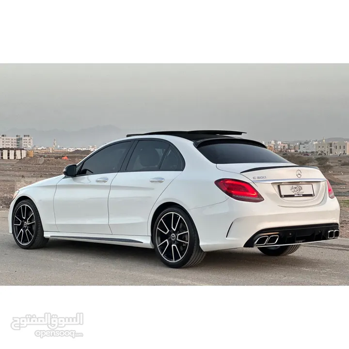 مرسيدس C300 AMG بانوراما قمة النظافة