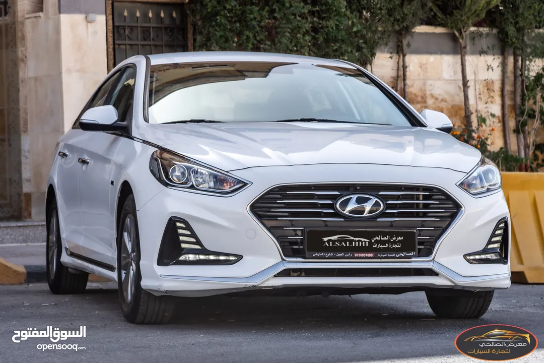 Hyundai Sonata 2019   السيارة بحالة ممتازة جدا