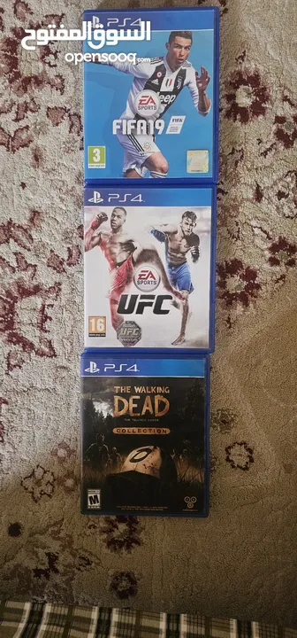 PS4 games each game is 40 AED