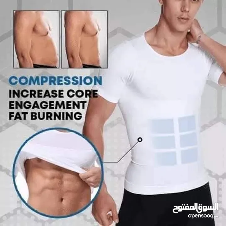 مشد JUST - ONE SHAPER  للتنحيف والرشاقه واخفاء البطن للرجال أصلي جودة عاليه