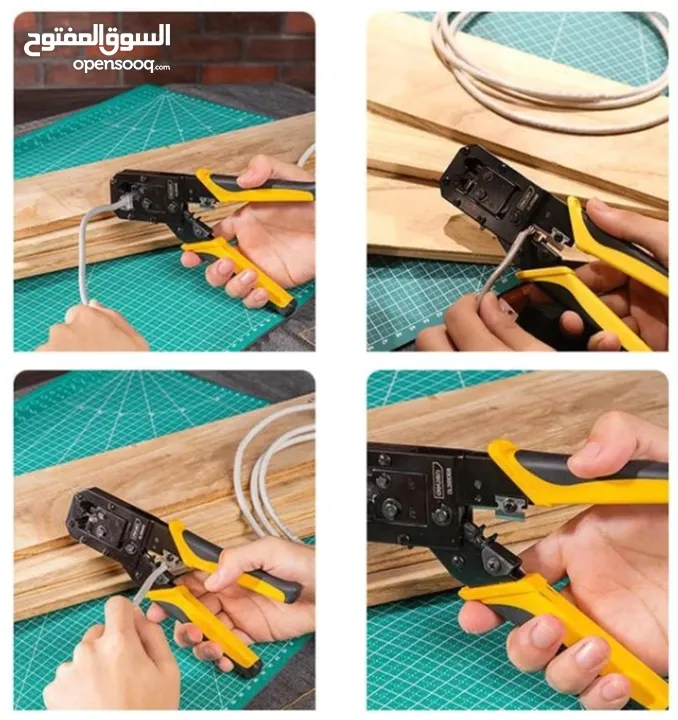 HAING HI-T2068 RJ45 Network Cable Pliers RJ45 Crimping Tool كماشة كابلات الشبكة وأداة تجعيد RJ45