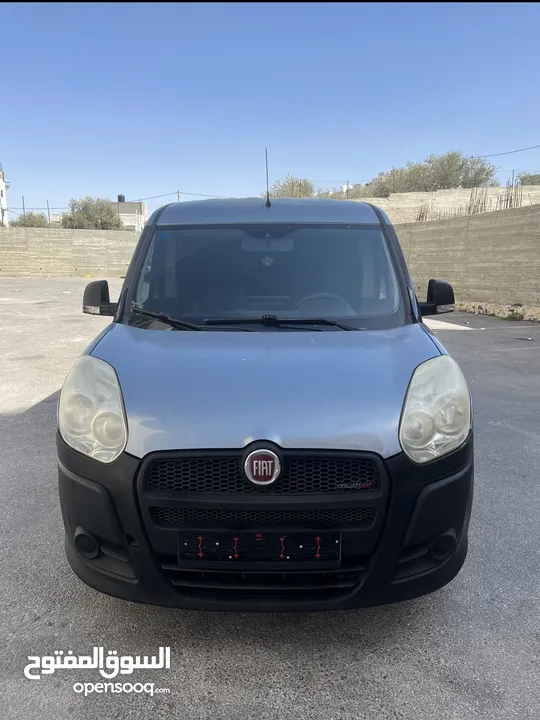 فيات دوبلو 2011 / ماطور 2000 سيسي تيربو / 7 مقاعد اصلي / عداد 80 الف كيلو / ايد اولى