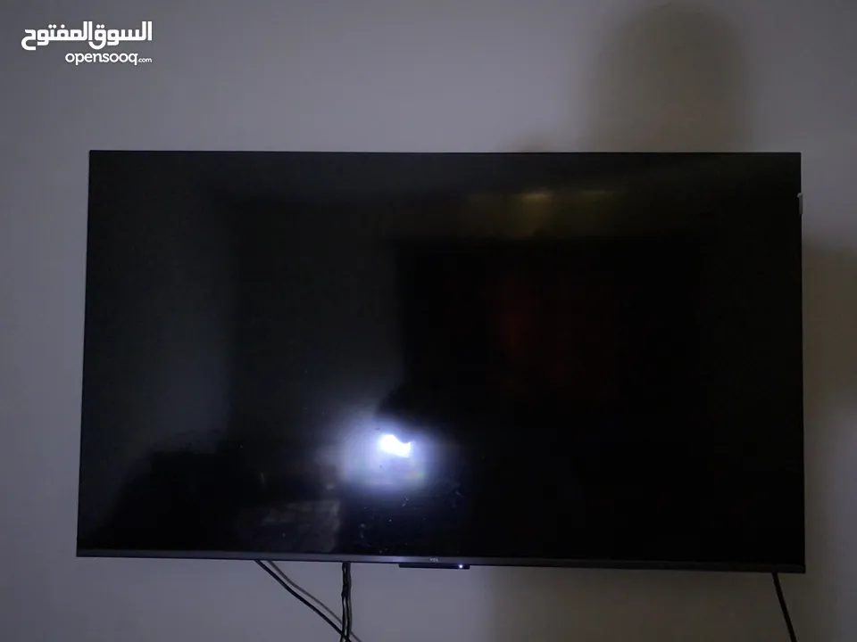 شاشة tcl نضيف استخدام اربع شهور وكالة مع الفحص