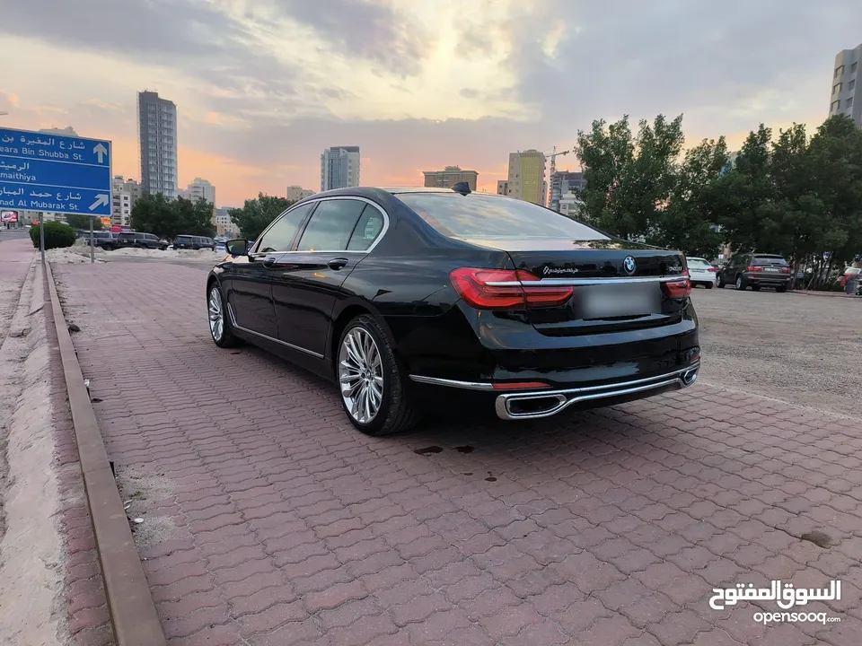 السالمية BMW 740LI موديل 2016 اعلى فئة