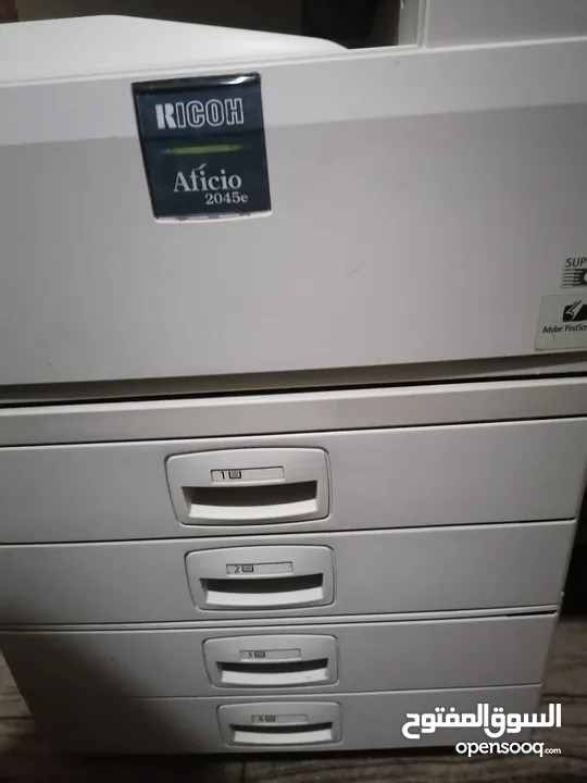 ماكينة تصوير Ricoh Aficio  مع هديه طابعة Canon PIXMA iP2700 جديدة المكينه متعددة الاستخدامات