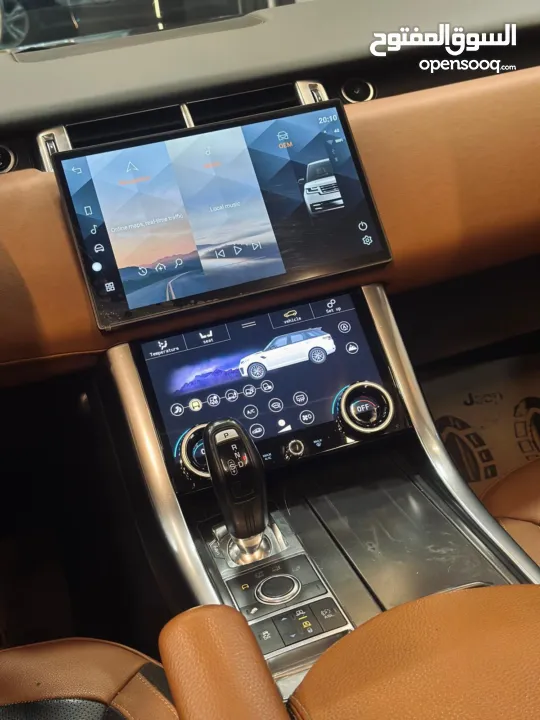 رينج روفر سبورت معدل 2022 بنزين صفر خربات اقتصادي   خالي من اي عيوب للبيع او البدل