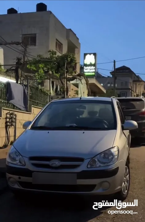 سيارة هيونداي جيتس 2008 جير عادي بحالة ممتازة