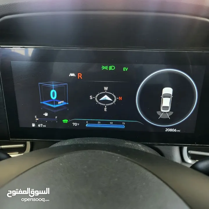 هيونداي النترا 2023 هايبردبتمشي بالتنكه 500 كم   فحص كامل  فل مع فتحه