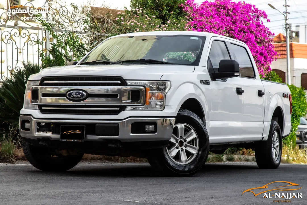 Ford F-150 Xlt 2018  البكب وارد و بحالة الوكالة و قطعت مسافة 87,000 كم فقط
