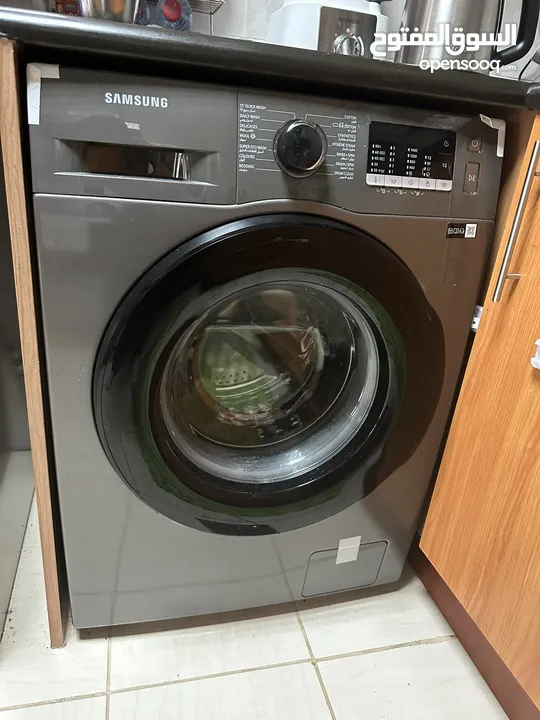 Samsung Eco bubble steam washing machine
