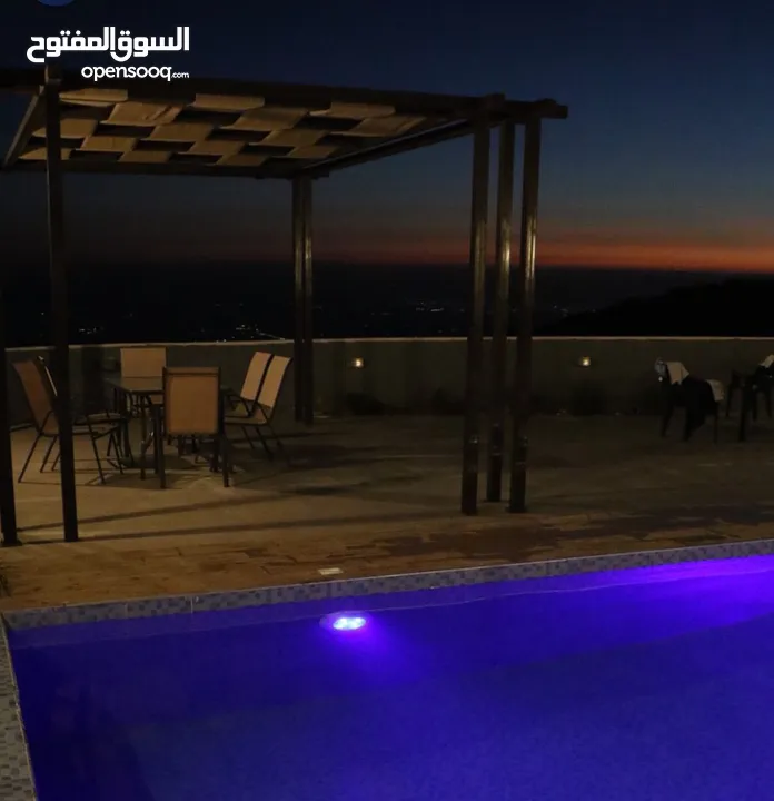 شاليهات ومزارع فخمه داخل ناعور مسبح مدفى