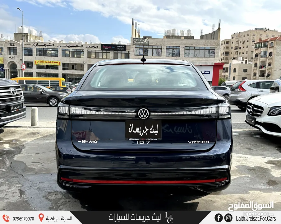 فولكسفاجن ID7 برو الكهربائية بالكامل 2023 Volkswagen ID7 VIZZION PRO EV