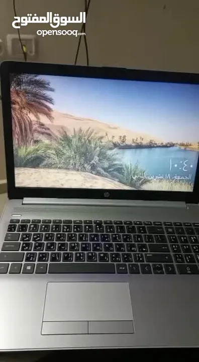 لابتوب hp شبه جديد (مستعمل فتره قصيرة لمشروع تخرج..)