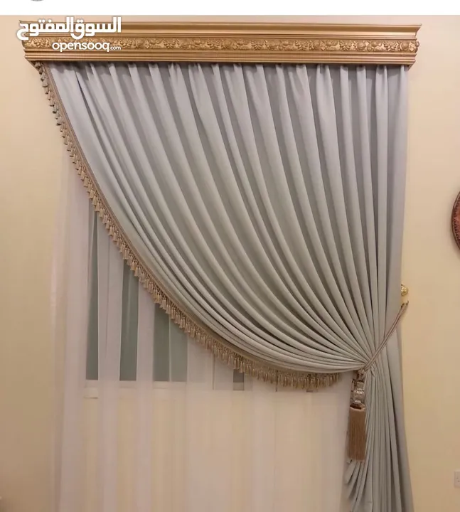 Curtains & Blackout Shop / We Make All Kinds Of New Curtains – Rollers – Blackout Anywhere in Qatar