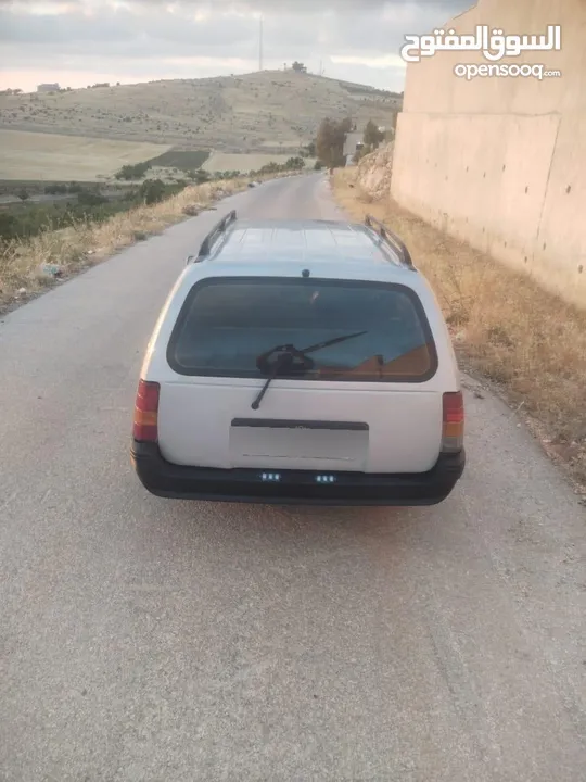 اوبل كدت ستيشن موديل 88 محرك 1600 انجكشن فحص قير عادي مرخصه ترخيص طويل