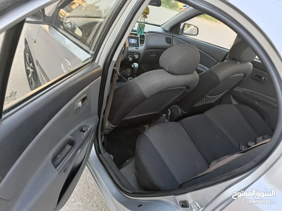 كيا برايد 2009 اتماتك دهان شركه ولا غرام بويا بسعر حرق 32000 ألف نقدا بدل وارد منبدل