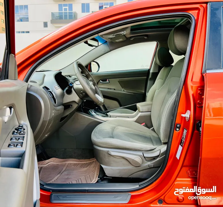 KIA SPORTAGE 2013 ORANGE GCC WITH SUNROOF