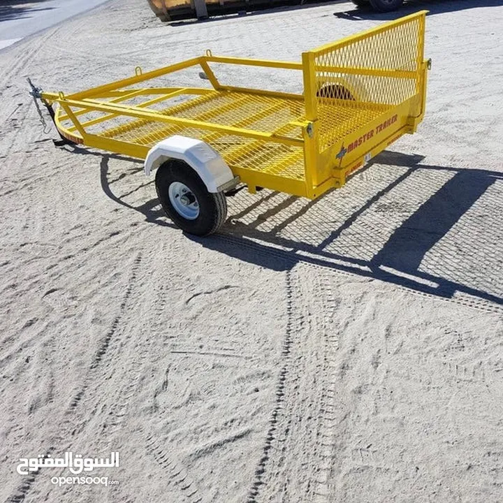 Bike trailer hauler قالوصة عربة دراجات 200 rials