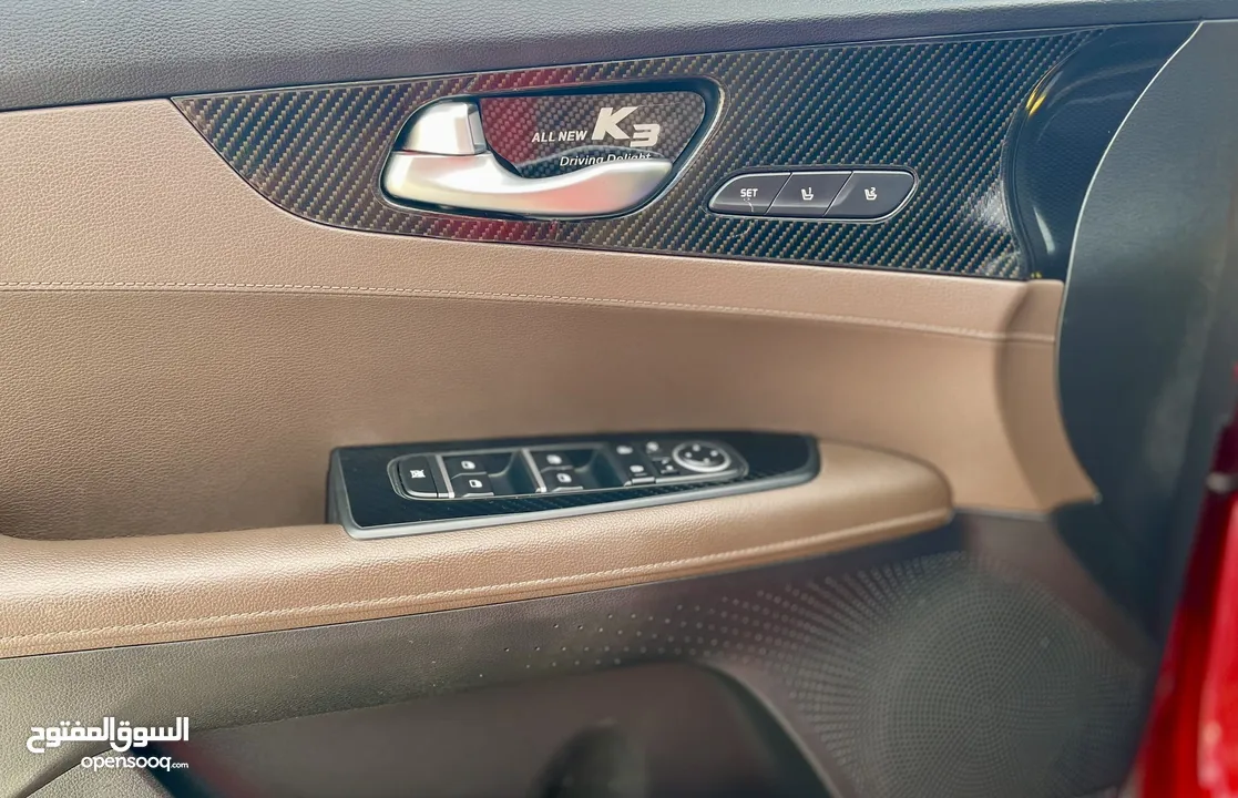 Kia K3  فل كامل 2019 مواصفات خاصة اعلى صنف من فئتها باسم مستورد ترخيص سنة كاملة رقم مميز