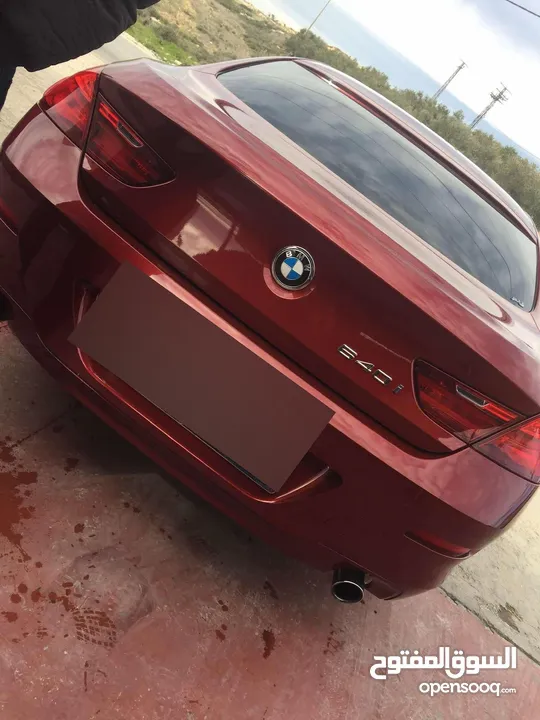 BMW 640i للبيع السيارة ممتازة وشبابية