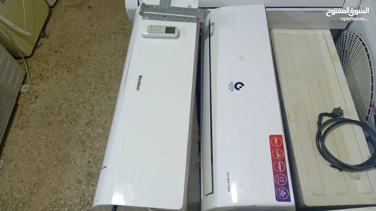 مكيفات جميع الأحجام اسعار مناسبه انفيرتر وعادي أسعار مغريه