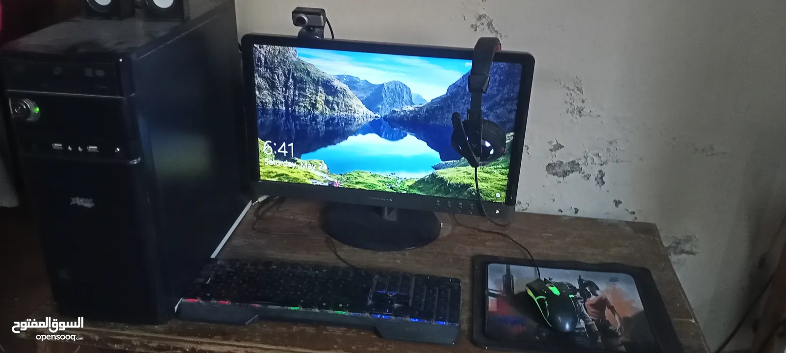 كمبوتر للبيع مواصفات رائعة جدا لا تفوت عليك الفرصة إذا راح عليك رح تندم