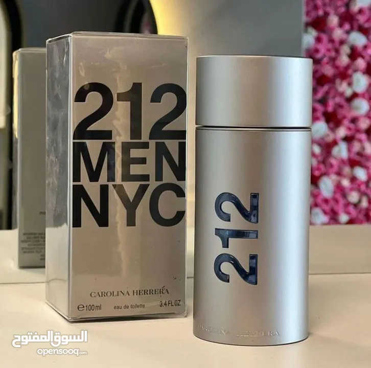 عطر 212 Men NYC الأصلي من كارولينا هيريرا  عطر رجالي أنيق يجسد روح مدينة نيويورك النابضة بالحياة