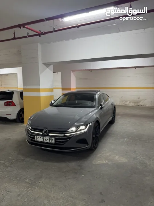 فولكس فاجن آرتيون فيس ليفت – فل إضافات  لون باطوني نادر  رقم مميّز