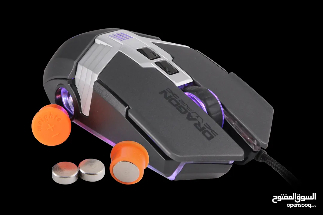 ماوس جيمنغ مضيئ رجب من دراغون وور Dragonwar G-22 Mouse RGB Gaming Mouse