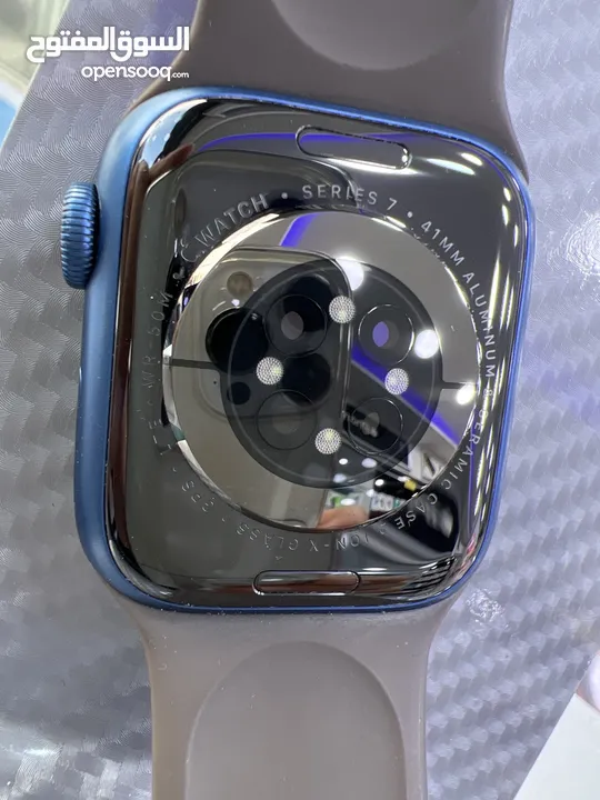 Used Apple Watch Series 7 (41mm)  ساعة ايفون مستعملة الجيل السابع قياس 41 مم  مش مفتوحة او مصلحة ///