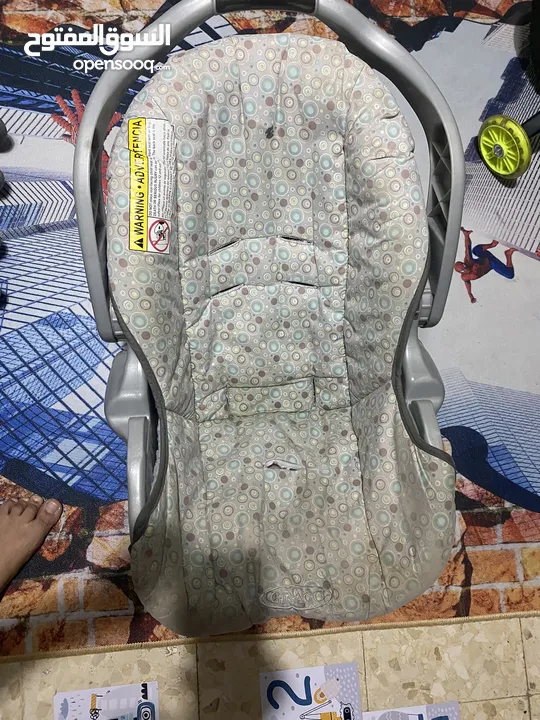 كرسي طعام وكوت كار سيت graco امريكي بسعر مميز