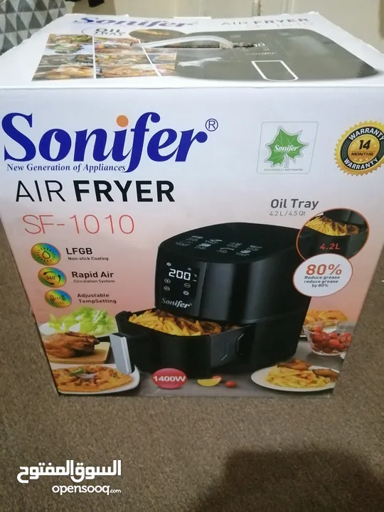 قلاية هوائية نوع Sonifer Air Fryer