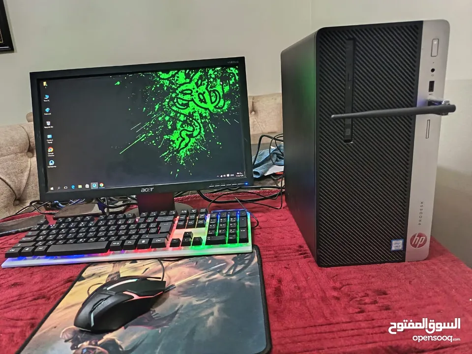 Core i5-7500 @3.40GHz Ram8G SSD 256G أقر الوصف