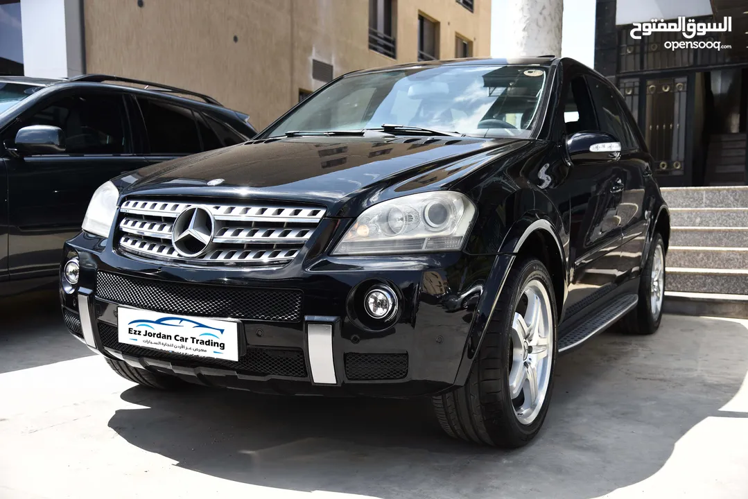 مرسيدس ام ال 350 بحالة الوكالة وارد الوكالة Mercedes ML350 4MATIC 2008