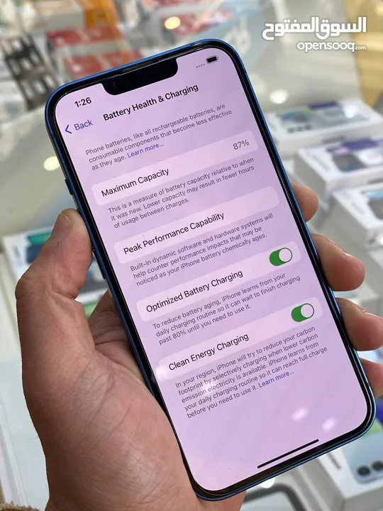 Iphone 13 128 GB Battery 87% 83%