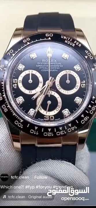 Rolex Daytona master copy with Swiss Movement