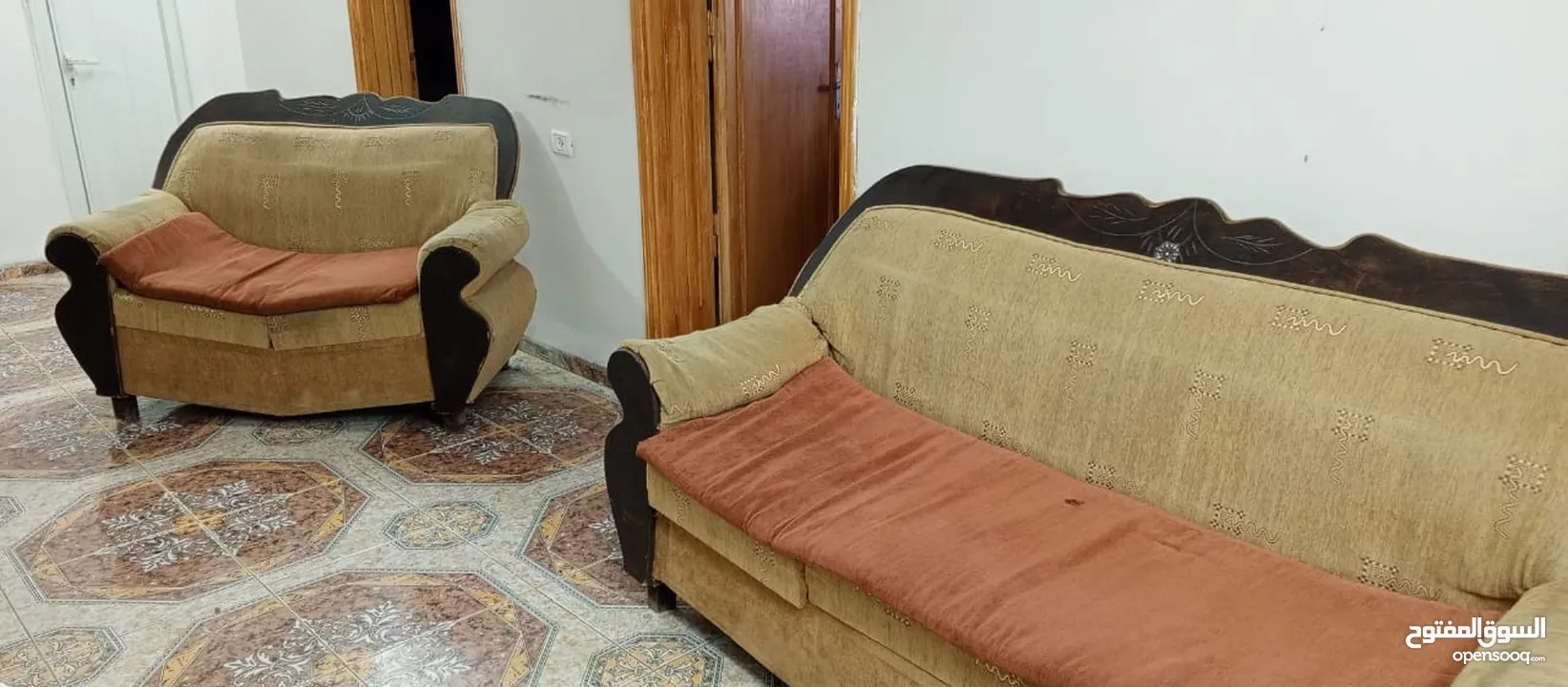 شقة للايجار مناسبة للعرسان أو لشخصان فقط