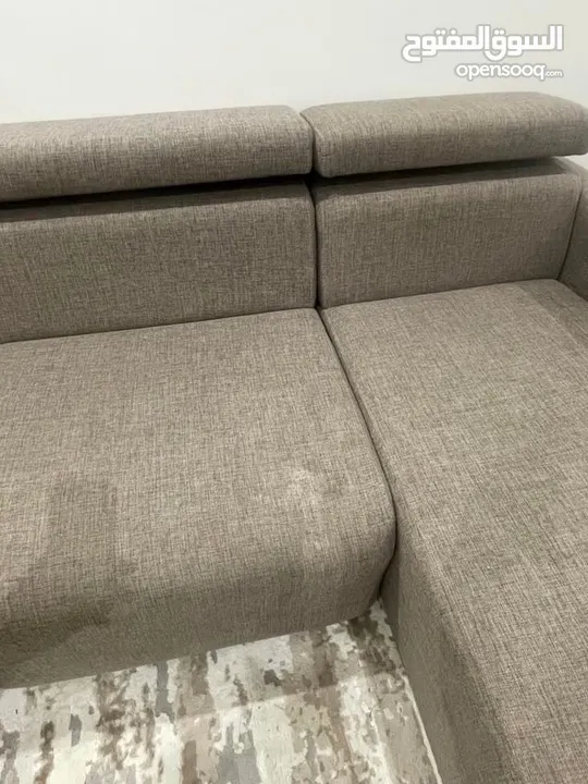 Sofa  grey كنبه